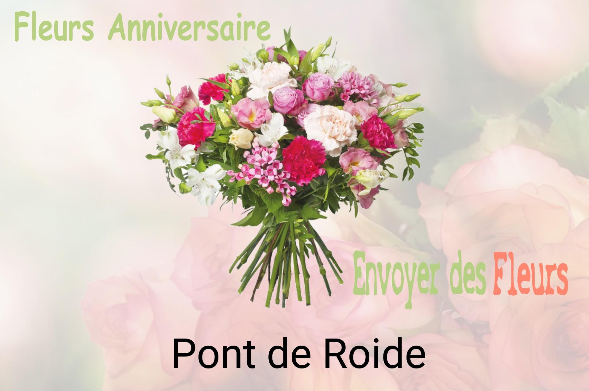 Bouquet de fleurs d’anniversaire livré à Pont-de-Roide